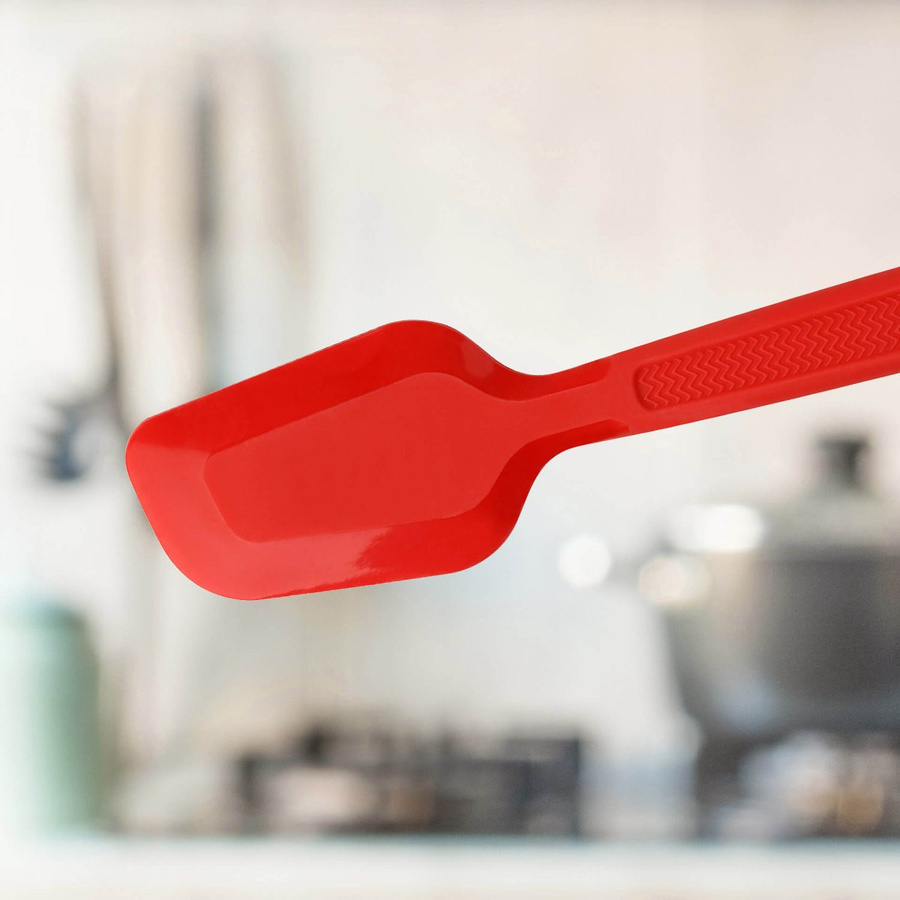 Dr. Oetker Teigschaber Flexxibel Love in Rot aus Silikon, Länge: 28 cm - Bild 2