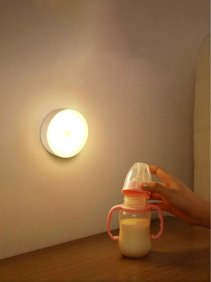 HPH LED-Nachtlampe mit Körpersensor und Typ-C-Ladung, kabellose magnetische Nachtleuchte für das Badezimmer - Bild 6