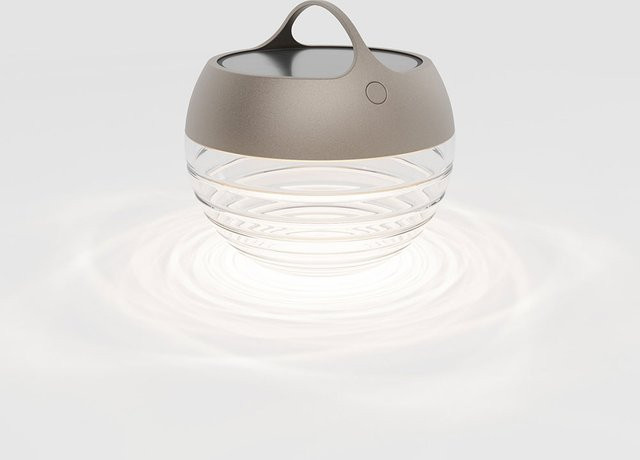 IP44 Aqu S LED-Tischleuchte in Bronze mit Akku und dimmbarer warmweißer LED (2700K) - Bild 1