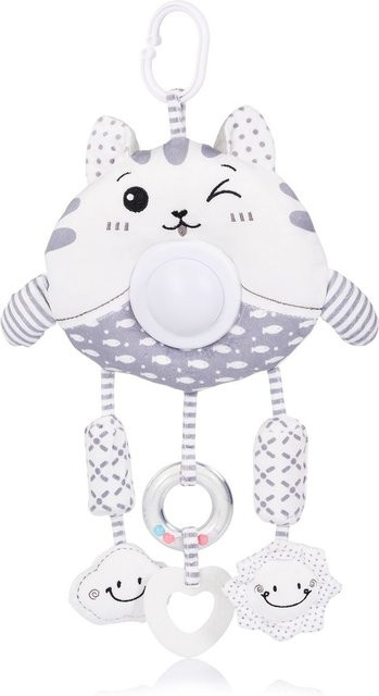 Chipolino Musikmobile große Tiere, Plüschtier, Melodie, Lichteffekte, weiß, ab 0 Jahre - Bild 1