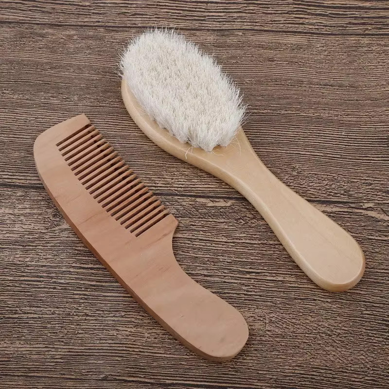 vvocci Babybürste aus Wolle und Holz - Bild 2