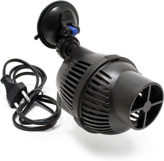 Sunsun Jvp-102A Strömungspumpe in Schwarz mit 5000 L/H und 12 W Leistung inklusive Düse und Saugnapf - Bild 1
