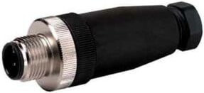Murrelektronik Rundsteckverbinder M12 5-polig gerade in Schwarz 7000-12721-0000000 - Bild 1