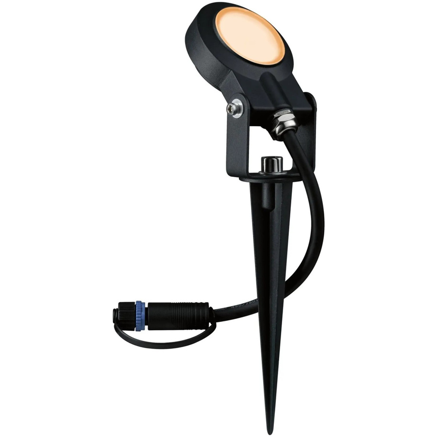 Paulmann Plug & Shine LED-Gartenstrahler Sting Erweiterung Schwarz mit warmweißem Licht 2200K - Bild 2