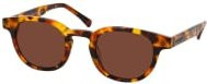 Michalsky acclaim 2008 R22 Sonnenbrille, Rund, Vollrand, Braun, Unisex - Bild 1