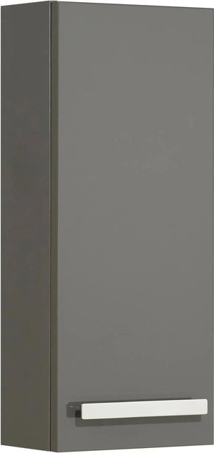 Pelipal Bad-Hängeschrank Serie 4005 in Steingrau, Wandmontage, B: 30 cm, H: 70 cm - Bild 1