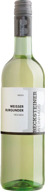 Becksteiner Winzer Weißer Burgunder, Weißwein, Baden, trocken, 2024, 0,75 l - Bild 1