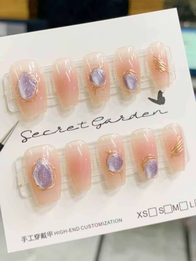 Nagelkunst Set für Damen, 10-teilig, Glänzend - Bild 2