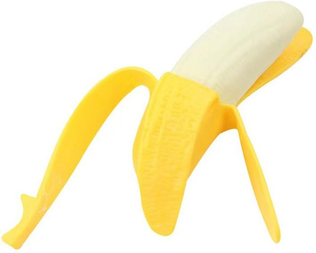 BC Pet Supplies Banane, matschiges Bananen-Zappelspielzeug - Bild 1