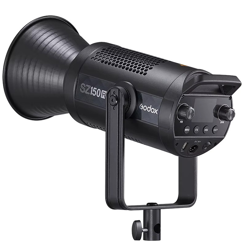 Godox SZ150R RGB LED-Videoleuchte 150W mit Bowens-Halterung und 2,4G Wireless X System in Schwarz - Bild 3