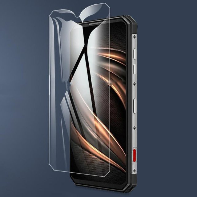 Oukitel WP21 HD-Hartglas Displayschutzfolie, transparent, 2,5D und 9H Härtegrad - Bild 1
