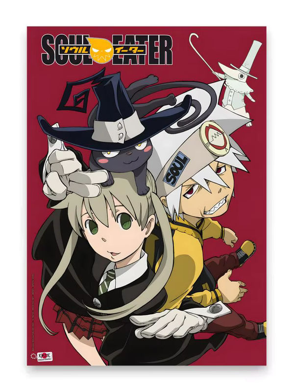 S-Soul E-Eater Anime Poster mehrfarbig schwarz als Wandbild für dein Kinderzimmer - Bild 5