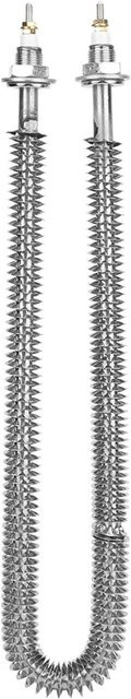 U-förmiges Rippen-Heizelement aus Edelstahl von Painter, 220V, 1,5kW, Farbe: Silber - Bild 1