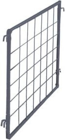 Cordes Palettenaufsatz Trenngitter anthrazitgrau RAL 7016 pulverbeschichtet B: 100,0 cm, T: 95,0 cm - Bild 1