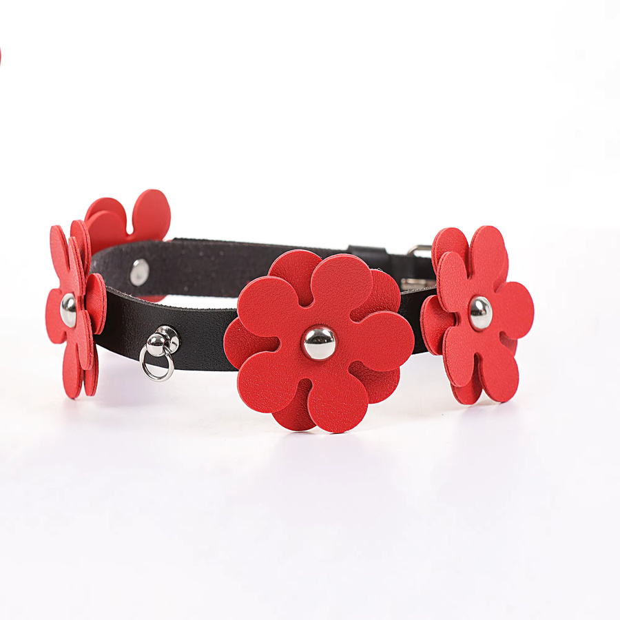 CEA.HARNESS Halskette, Blumen, Schwarz, Damen - Bild 4