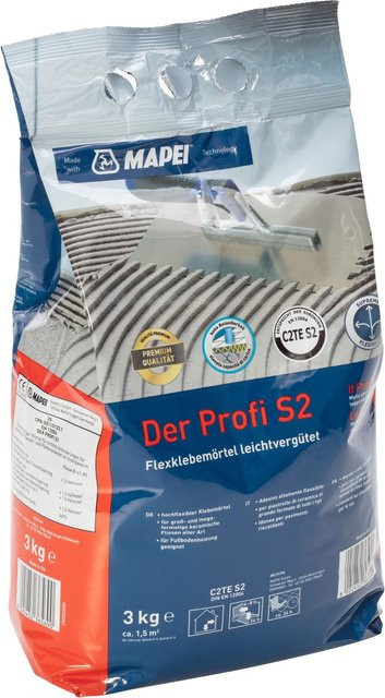 Mapei Flexmörtel C2TE S2 in Grau, 3 kg - Bild 1