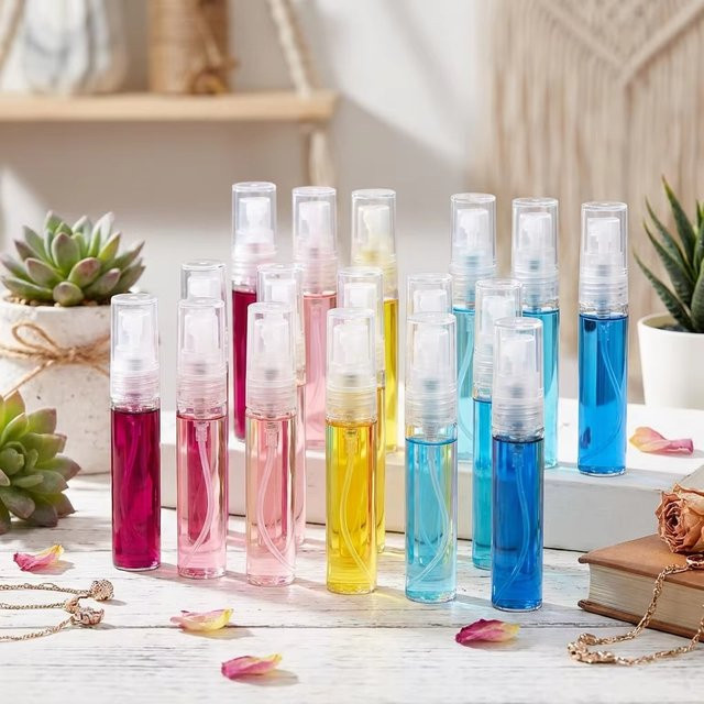 MUB Mini-Parfümprobenflaschen aus Glas, Spray, Unisex - Bild 1