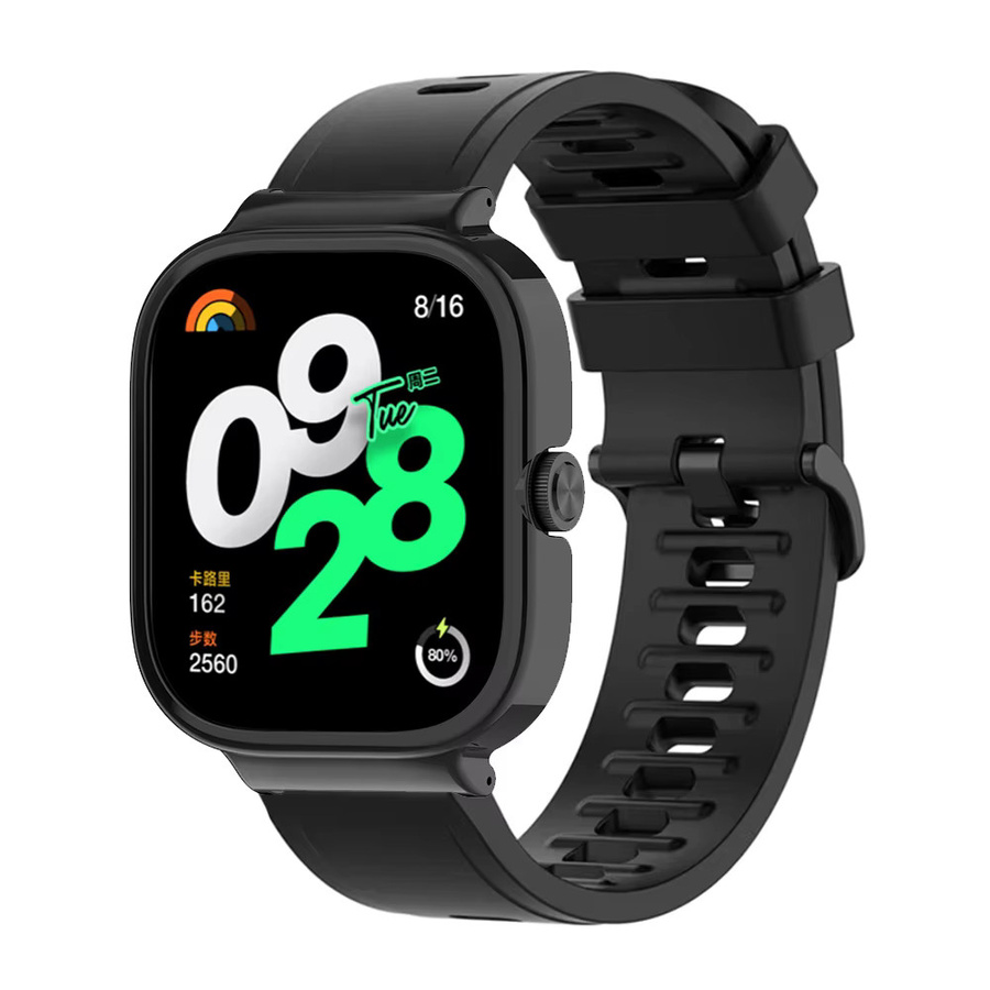 Xiaomi Uhrenarmband Silikon, Schwarz, Unisex - Bild 2