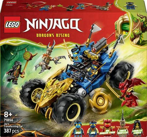 LEGO Ninjago Jays Transformationsflitzer Rennauto ab 8 Jahren