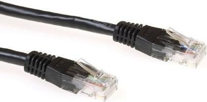 ACT CAT6A U/UTP Netzwerkkabel Schwarz 20 m - Bild 1