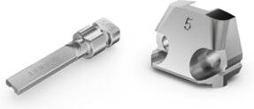 Fein Stempel und Matrize Set in Silber für Stahlblech bis 5,0 mm - Bild 1
