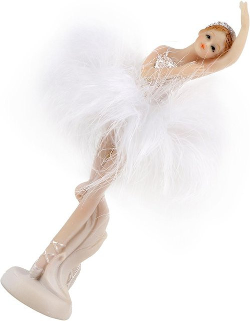 Dekorative Tanzende Ballett Mädchen Statue als handgefertigtes Ornament für deine Wohndekoration - Bild 1