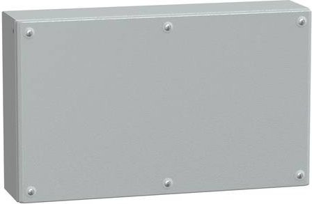 Schneider Electric Spacial SBM Flaches Stahlgehäuse Wandmontage, Farbe: Grau, B/H/T: 30 x 50 x 12 cm - Bild 1