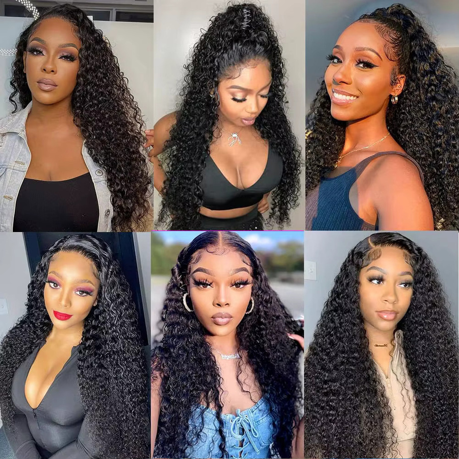 Dula A Hair Kinky Curly Bundles Brasilianisches Echthaar, Unisex - Bild 5