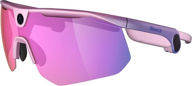BleeqUp Ranger AI Sport-Kamerabrille mit Bluetooth und Telefonfunktion in Pink - Bild 1