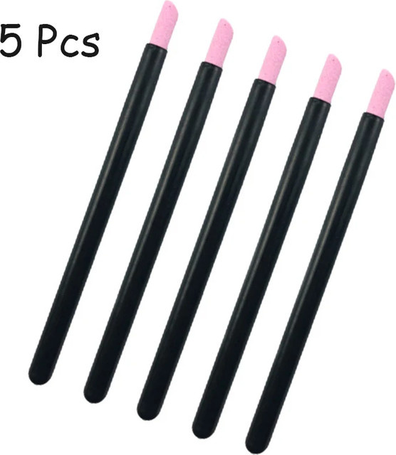 CNKESS Maniküre-Set, Quarz-Schleifstift, Nagelhautschere, Schwarz, Unisex - Bild 1