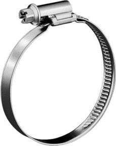 NORMACLAMP Schneckengewindeschelle TORRO DIN3017 aus verzinktem Stahl, Farbe: Silber, W1, 9mm, Durchmesser: 12-22mm - Bild 1