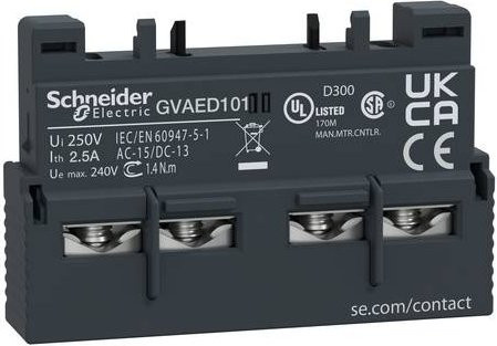 Schneider Electric GVAED101 Hilfsschalter in Grau - Bild 1