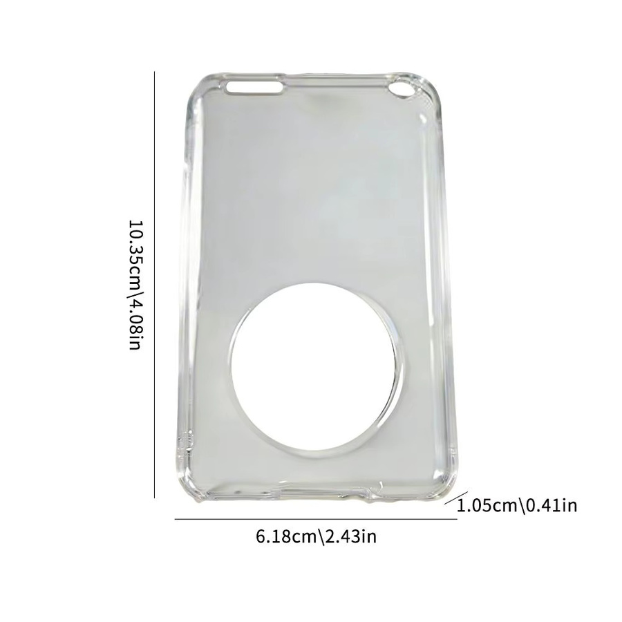 INNIOASIS Schutzhülle für iPod Classic und iPod Touch MP3-Player in Transparent/Weiß - Bild 2