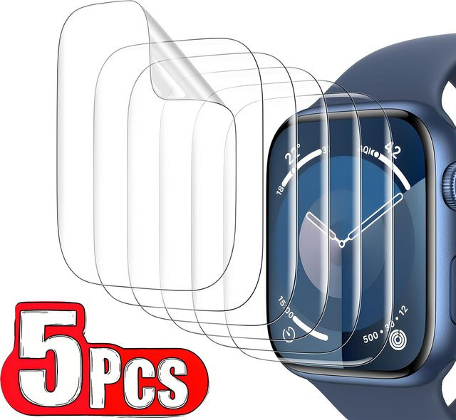 RWBANDS Hydrogel Film für Apple Watch, transparent, Unisex - Bild 1