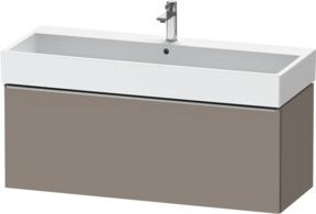 Duravit Waschtischunterschrank D-Neo beige wandhängend B: 118,4 cm, T: 44,2 cm, H: 44,0 cm - Bild 1