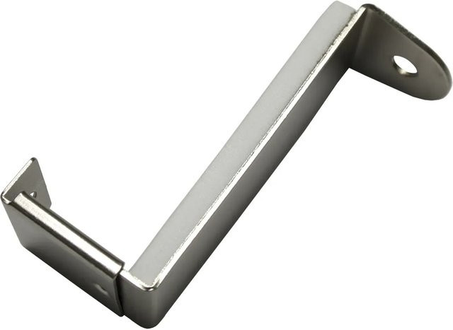 Gardinia Adapter für Spannvitrage Titan Spannklammern aus Metall in Silber, 2er Pack - Bild 1