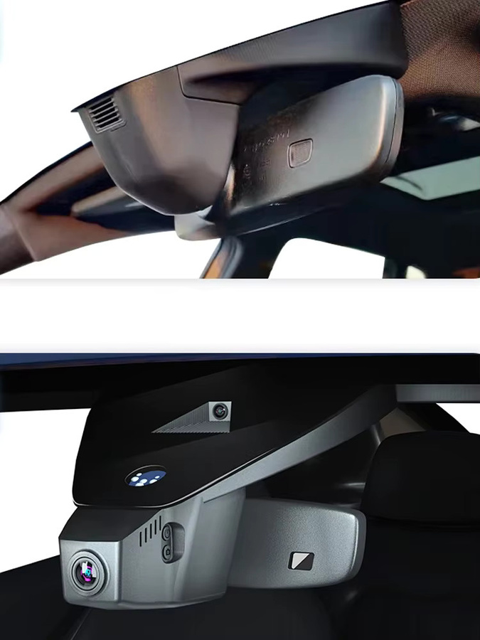 4K Plug and Play Dash Cam mit Wi-Fi für Volkswagen ID.7 2024, Video Recorder und Parkkamera, Schwarz - Bild 2