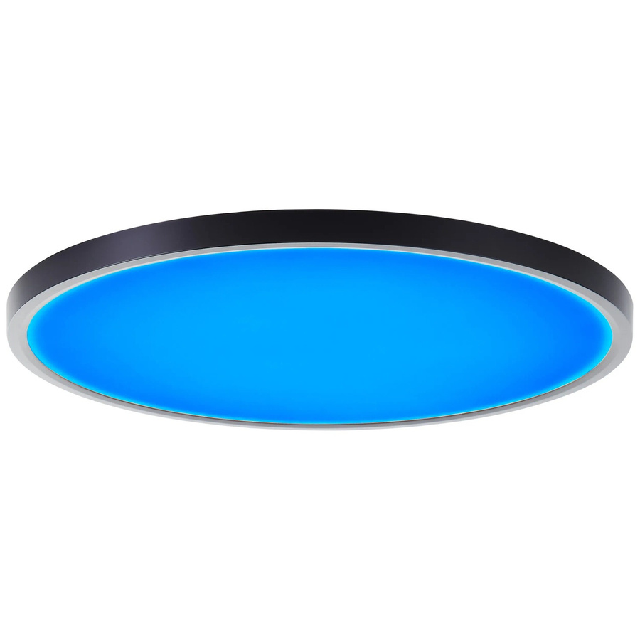 Brilliant LED-Deckenleuchte Lotti RGB + CCT in Schwarz-Weiß, rund, Durchmesser: 50 cm - Bild 2