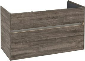 V&B Waschtischunterschrank Collaro mit Waschtisch und LED-Beleuchtung, B/T/H: 95,4 x 54,6 x 44,4 cm - Bild 1