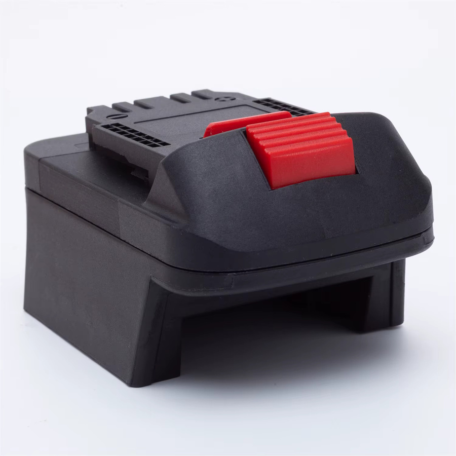 Akku-Konverter-Adapter von Milwaukee für Milwaukee 18 V Lithium Akkus auf DeWalt 18 V DCW600 Power Akku-Bohrschrauber, Schwarz - Bild 4