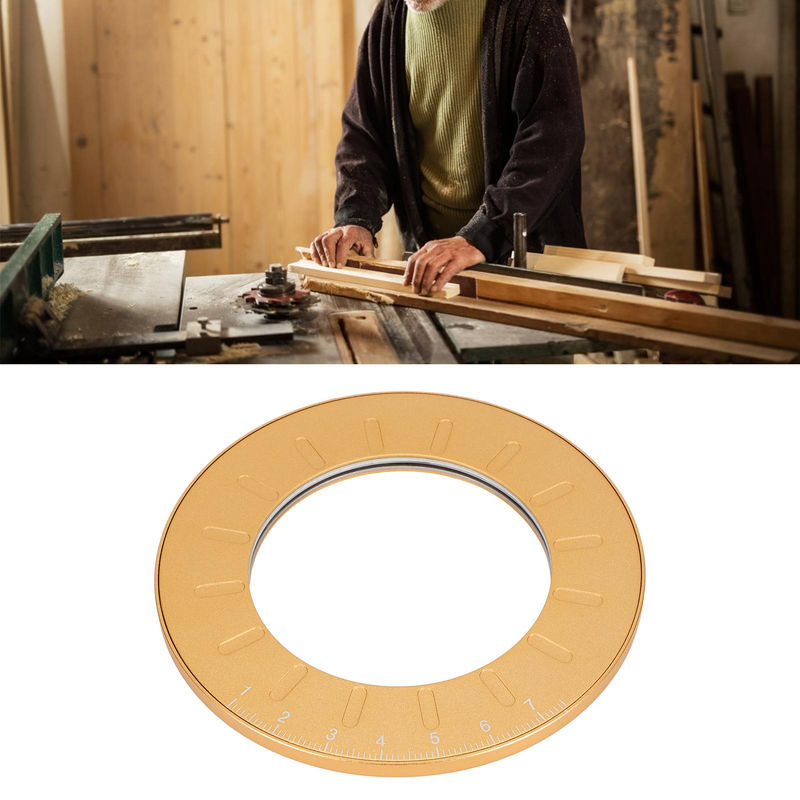 OutsideWorld Flexibles Kreiszeichenwerkzeug aus Edelstahl in Beige, Durchmesser: 12,5 cm - Bild 2