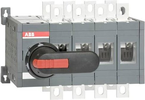 ABB Lastumschalter Schwarz 4polig 400A 1SCA106405R1001 - Bild 1
