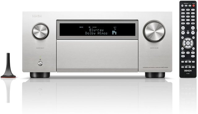 Denon AVC-A10H Klang Effekt Receiver mit HDMI in Silber - Bild 1