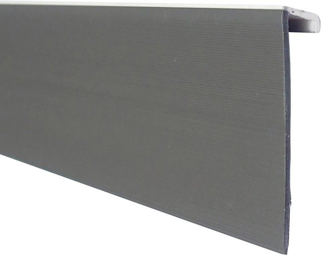 Döllken Profiles System 17 Teppichleiste mit 2,5 mm Steg in Weiß, B: 55 mm, H: 10 mm, Länge: 2500 mm - Bild 1