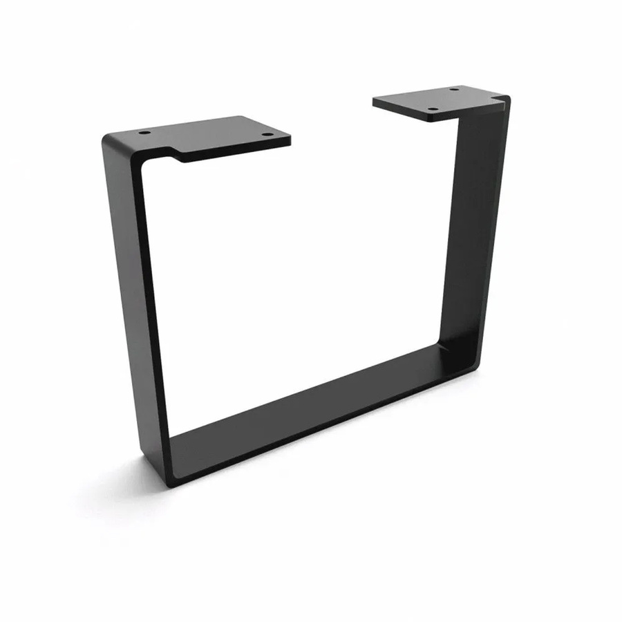 HEVVA Möbelbein LUXEMBURG in Schwarz, Höhe: 20 cm, Tiefe: 25 cm - Bild 2