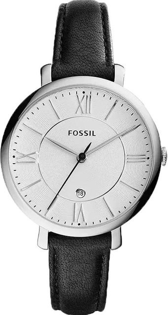 Fossil Armbanduhr Quarz, Edelstahl, Weiß, Damen - Bild 1