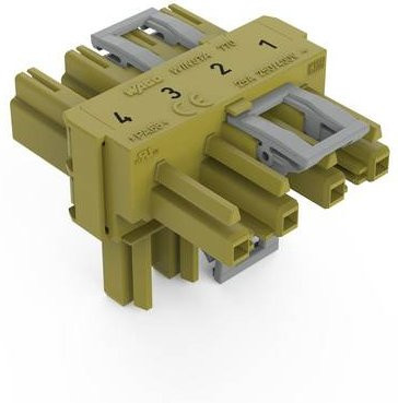 WAGO 770-1732 Steckverbinder grün/gelb 50 Stück - Bild 1