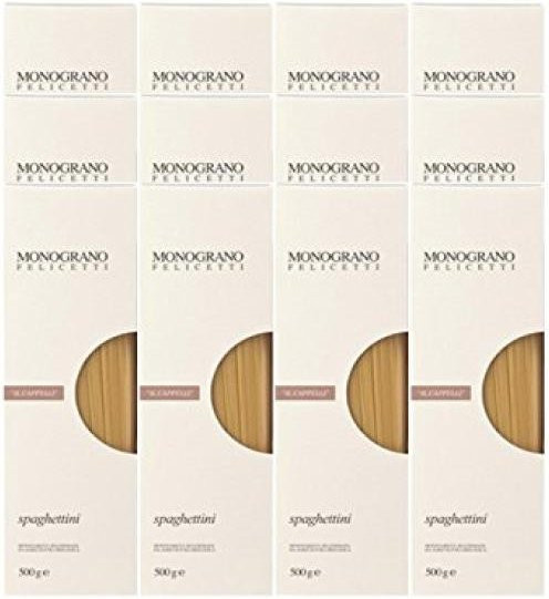 Felicetti Monograno Il Cappelli Spaghettini 12 x 500 g - Bild 1