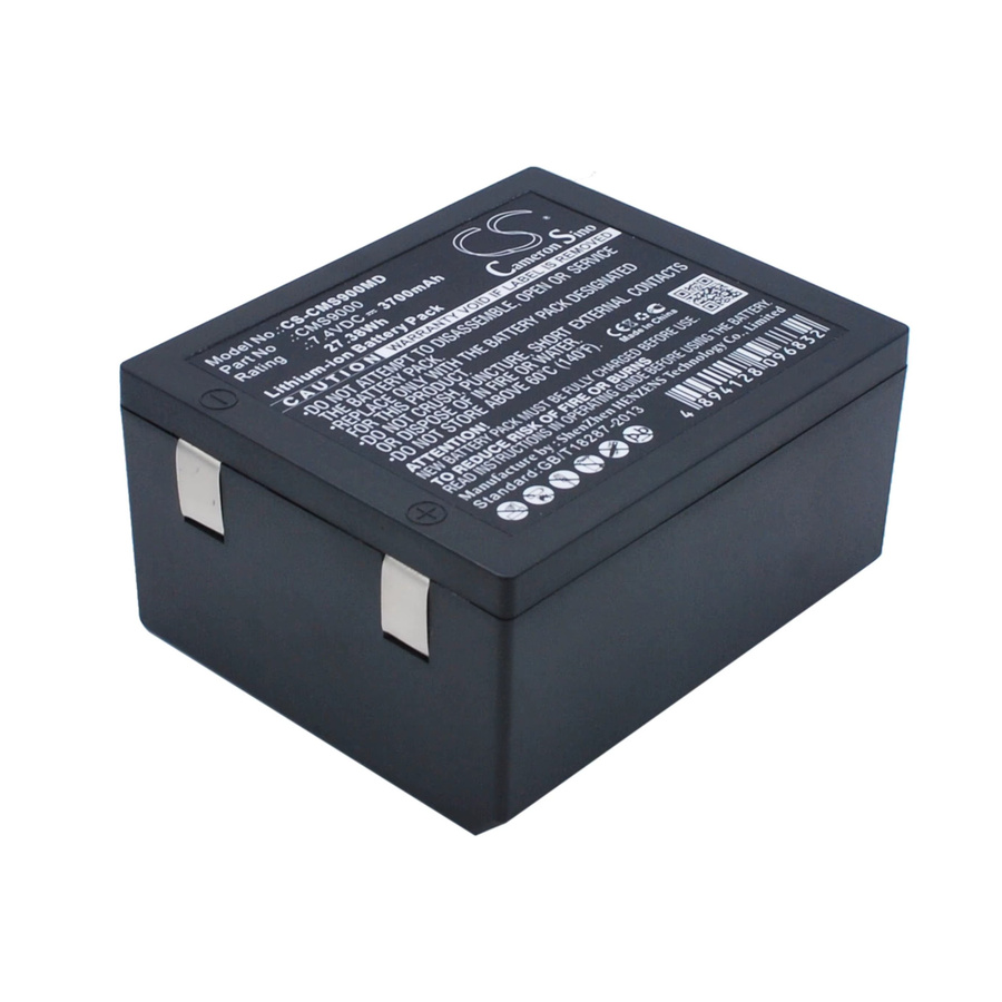 Cameron Sino Medizinischer Akku 7,4 V 13500 mAh Schwarz für CONTEC CMS9000, CMS7000, CMS8000 Patientenmonitore und SpO2-Sensoren - Bild 1