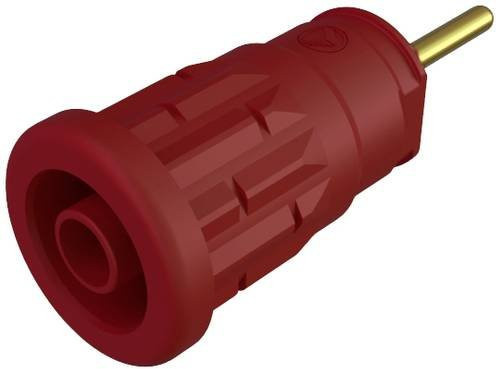 Hirschmann Test & Measurement SEP 2630 S1,9 Sicherheits-Laborbuchse für den vertikalen Einbau, Farbe: Rot, Stift-Ø: 4 mm - Bild 1